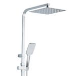Regadera Tipo Ducha Cuadrada Studio Sensea con Teléfono y Accesorios