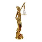 Figura Decorativa Dama de la Justicia