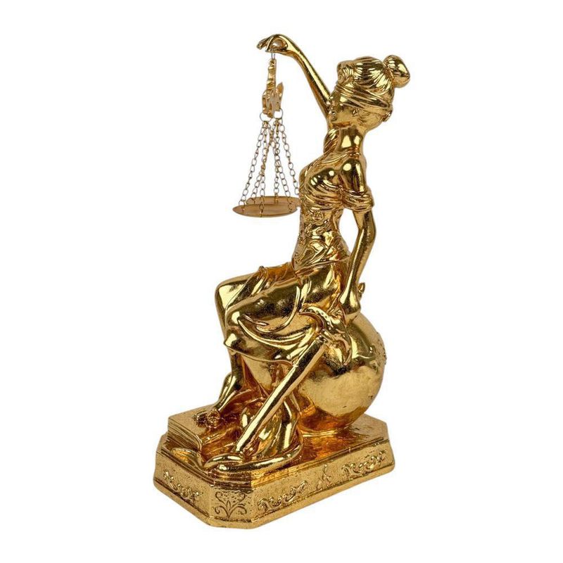 Figura Decorativa Dama de la Justicia