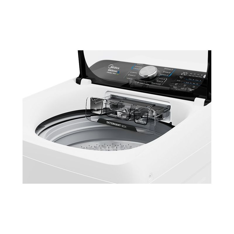 Lavadora Automática de Carga Superior Midea de 18 kg Color Blanco
