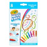 Marcadores Mess Free Paintbrush Pens 8 Colores