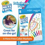 Marcadores Mess Free Paintbrush Pens 8 Colores