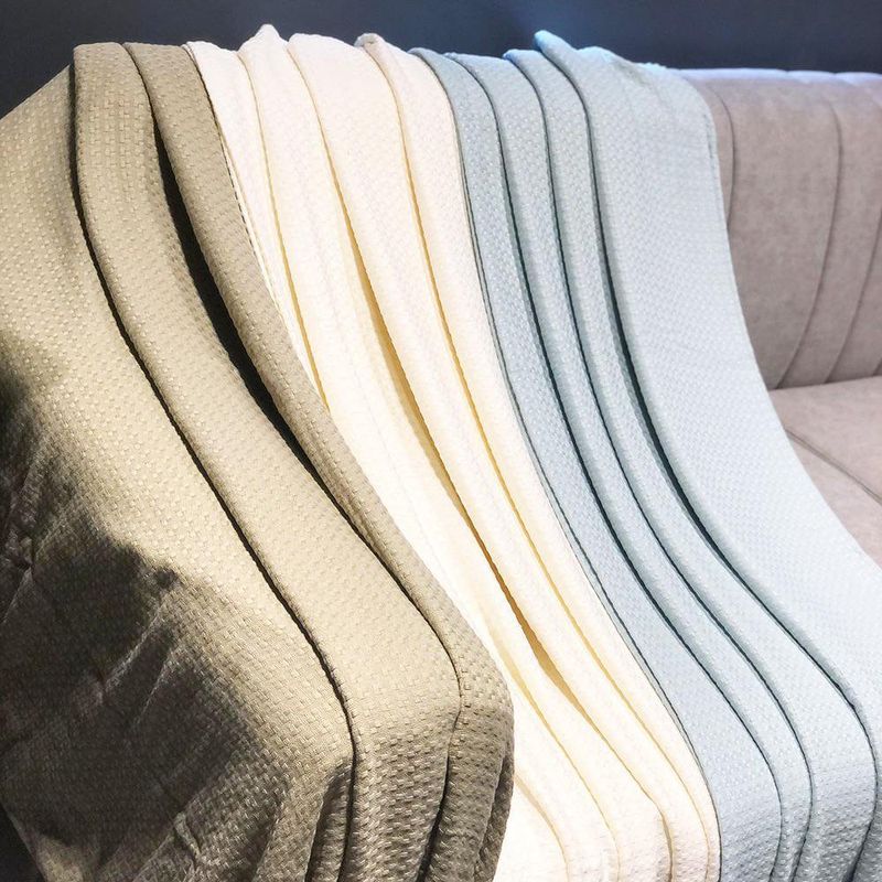 Frazada Verde Tensil Tamaño King