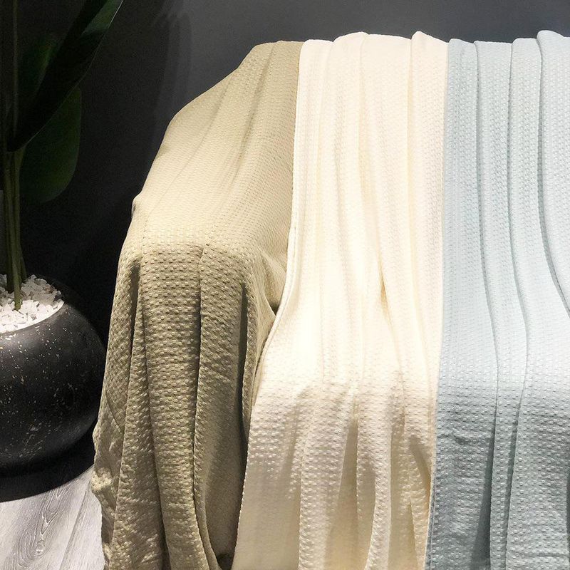 Frazada Verde Tensil Tamaño King