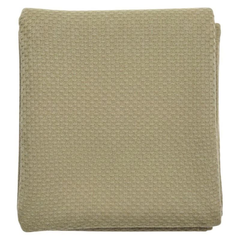 Frazada Verde Tensil Tamaño King