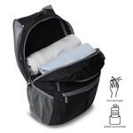 Mochila de Viaje Plegable Noka 20 Grande Negro