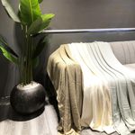 Frazada Verde Tensil Tamaño King