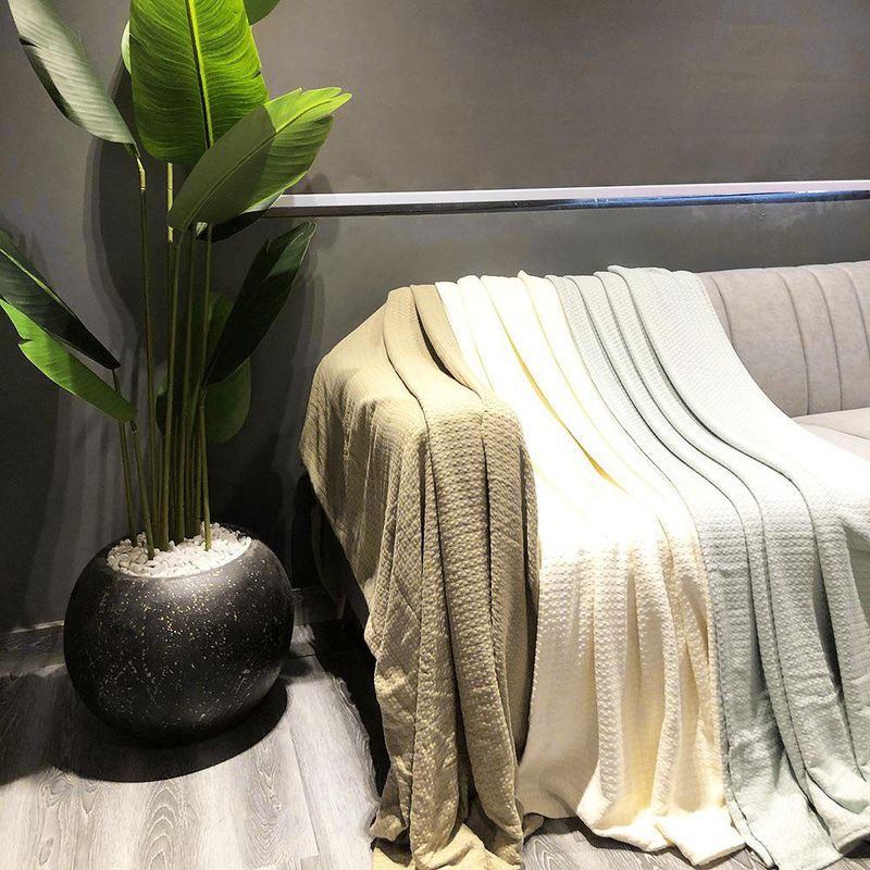 Frazada Verde Tensil Tamaño King