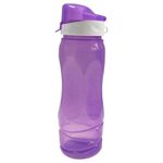 Pachón Facetado de 26 oz con Tapa Abatible Color Morado