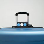 Maleta de Viaje Rígida de Plástico ABS 20 Plg Azul