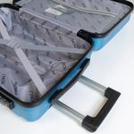 Maleta de Viaje Rígida de Plástico ABS 20 Plg Azul