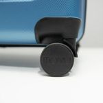 Maleta de Viaje Rígida de Plástico ABS 20 Plg Azul