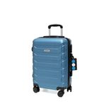 Maleta de Viaje Rígida de Plástico ABS 20 Plg Azul