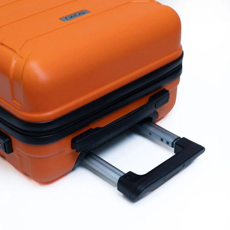Set de 3 Maletas Rígidas de Plástico ABS 20, 24, 28 Plg Naranja