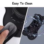 Plato Doble de Silicón para Perro Diseño Hueso Negro