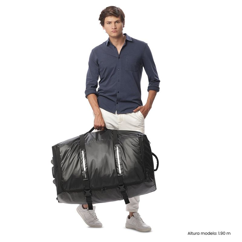 Maleta de Viaje Grande Green Code Negro