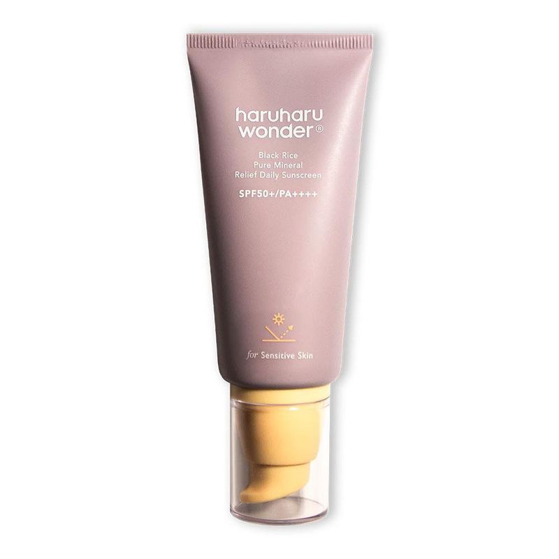 Protector Solar Mineral SPF50+ Haruharu Wonder Piel Sensible de 50 ml