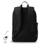 Mochila Universitaria Modena M2 Shiny Porta Laptop 13 Plg Negro