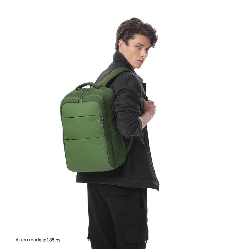 Mochila Dallas Porta Laptop 16 Plg Verde