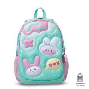 Mochila Escolar de Hombros Bunny Pump Talla L