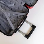 Set de 3 Maletas Rígidas de Plástico ABS 20, 24, 28 Plg Rojo