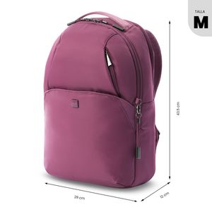 Mochila Ejecutiva Roxanne Porta Laptop 15 Plg rosado