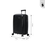 Maleta de Viaje Ruedas 360 Traveler Pequeña Negra