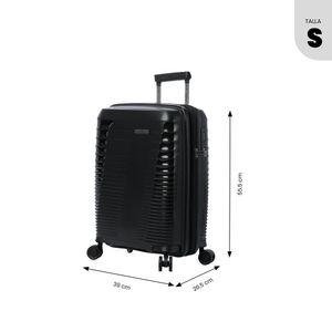 Maleta de Viaje Ruedas 360 Traveler Pequeña Negra