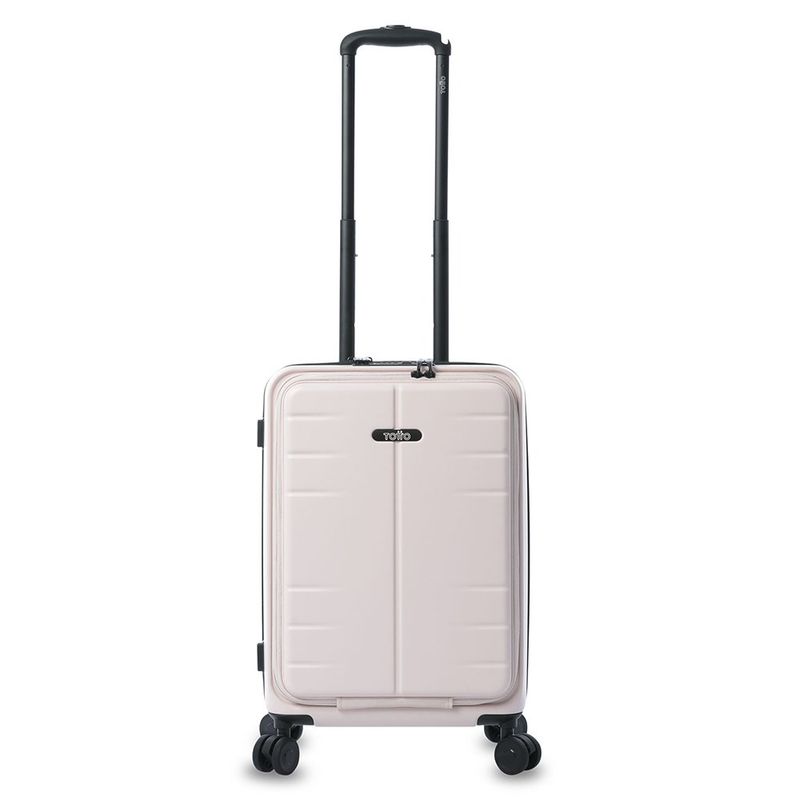 Maleta de Viaje Pequeña Ruedas 360 Rhio Beige Claro