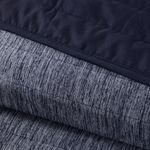 Frazada Color Gris y Azul Tamaño Imperial