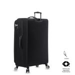 Maleta de Viaje Liviana Grande Ruedas 360 Negra