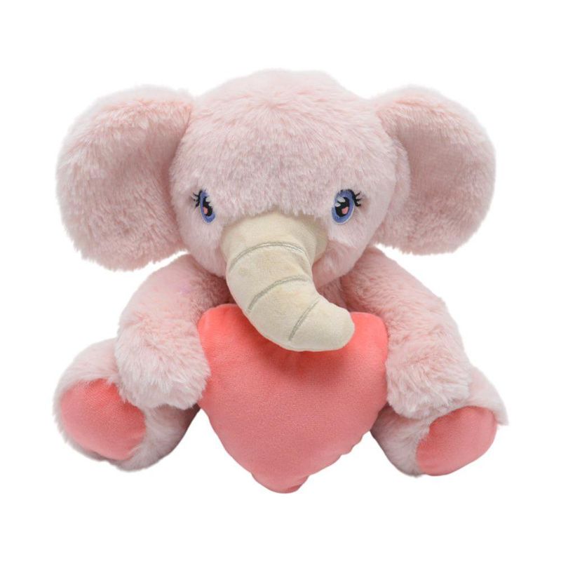 Peluche San Valentín Elefante Rosado