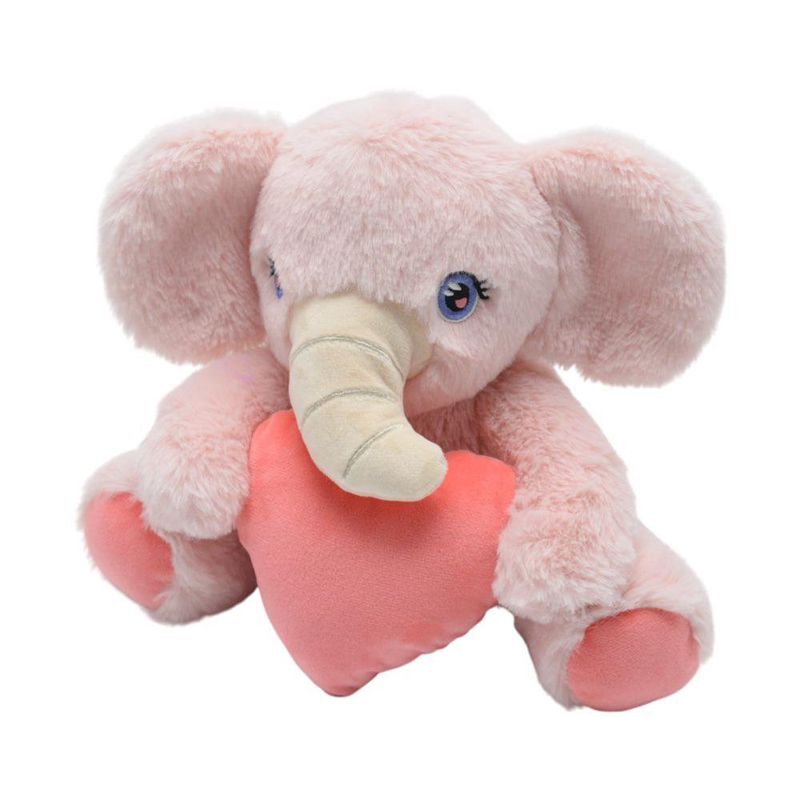 Peluche San Valentín Elefante Rosado