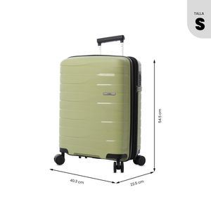 Maleta de Viaje con Ruedas 360 Glide 10 Kg Pequeña Verde