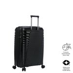 Maleta de Viaje Mediana Ruedas 360 Traveler Negro