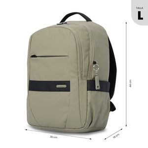 Mochila Ejecutiva Wivetto 2.0 Porta Laptop 16 Plg Beige