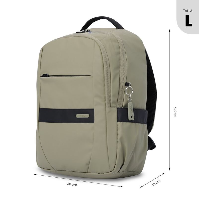 Mochila Ejecutiva Wivetto 2.0 Porta Laptop 16 Plg Beige