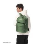 Mochila Suspension Contra Impacto Verde Porta Laptop 16 Plg