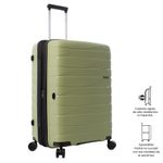 Maleta de Viaje con Ruedas 360 Glide 10 Kg Mediana Verde