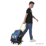Mochila Escolar con Ruedas Mickey Talla M