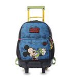Mochila Escolar con Ruedas Mickey Talla M