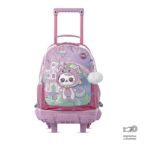 Mochila Escolar con Ruedas Magic Spark Talla M