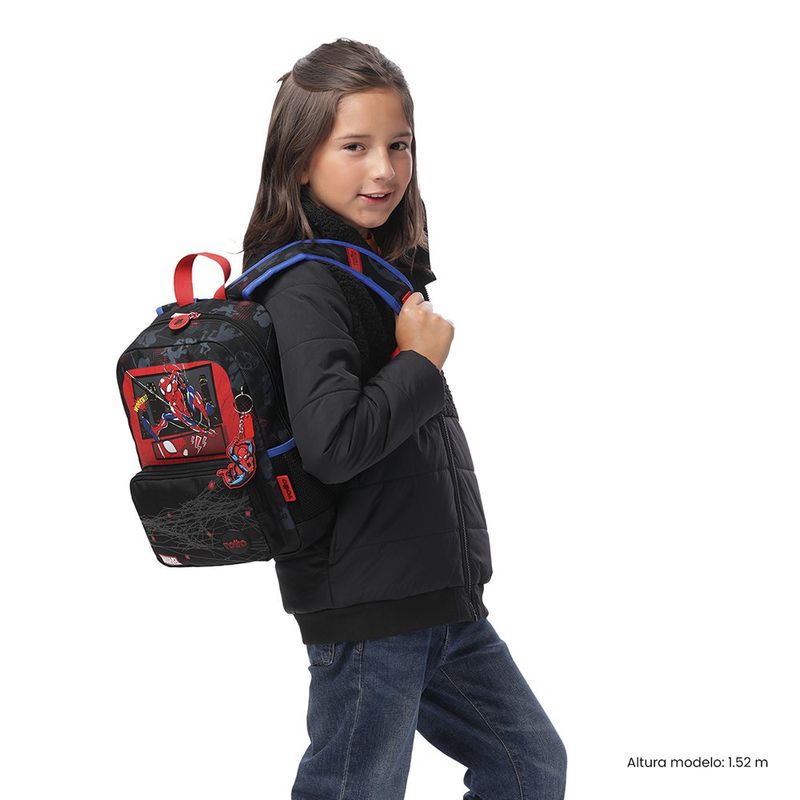 Mochila Escolar de Hombros Spiderman Hero Talla S
