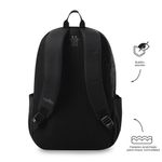 Mochila Universitaria Trik Grande Negro