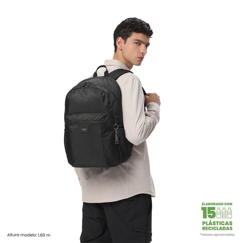 Mochila Universitaria Trik Grande Negro