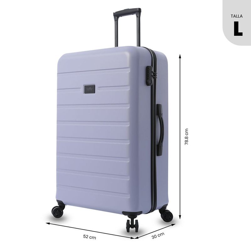 Maleta de Viaje con Ruedas 360 Harbor Morado