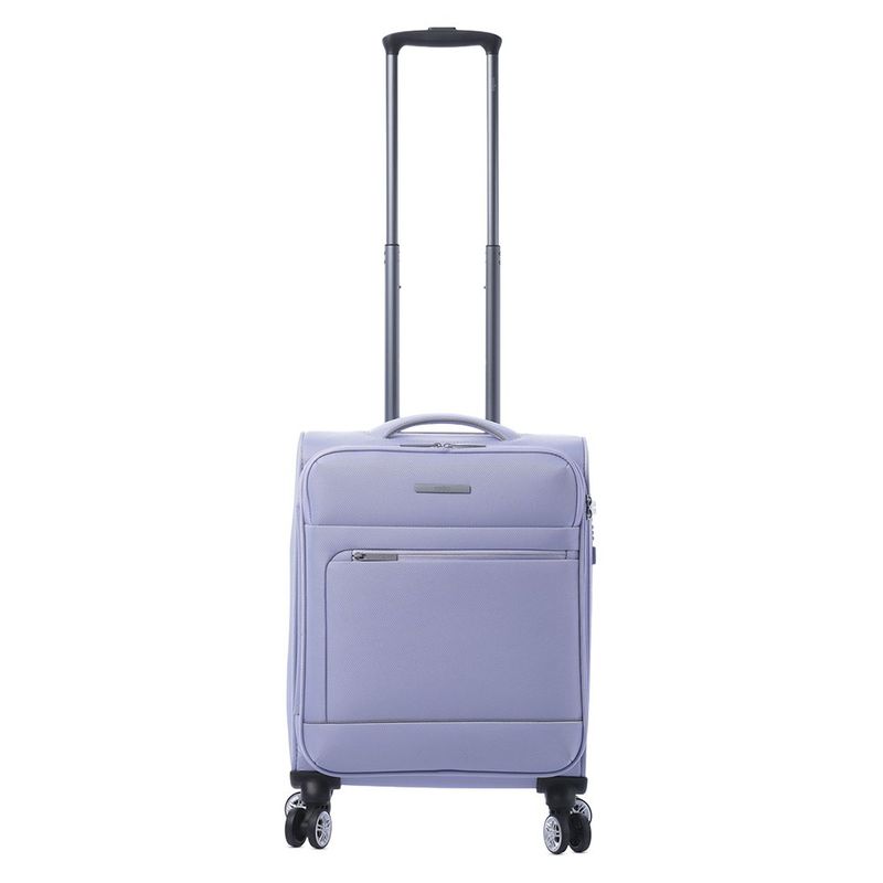 Maleta de Mano Liviana Ruedas 360 Violeta Pequeña