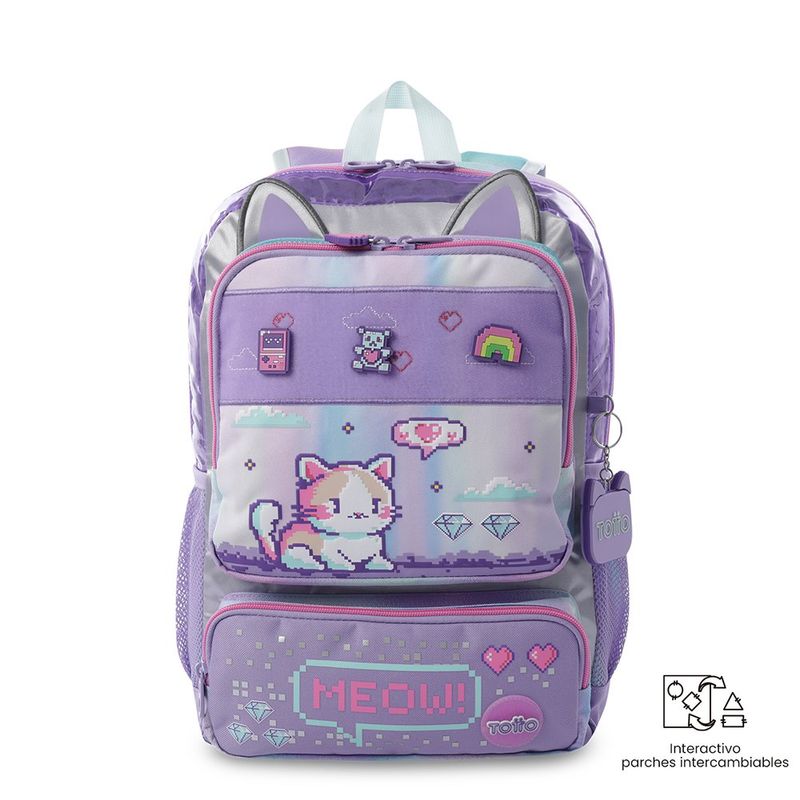 Mochila Escolar de Hombros Andy Cat Talla M