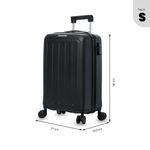 Maleta de Viaje con Ruedas 360 Kaland Pequeña Negro