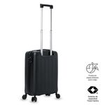 Maleta de Viaje con Ruedas 360 Kaland Pequeña Negro